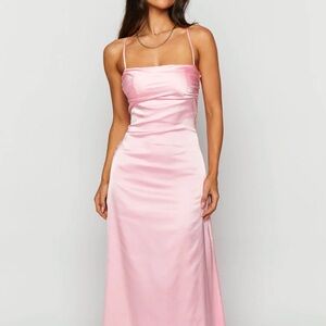 Beginning Boutique Pink Maxi Dress